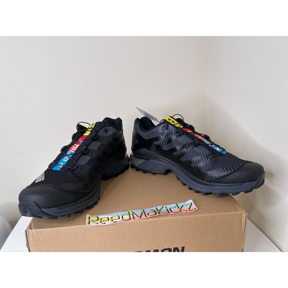 Salomon XT-4 OG Black Ebony Silver Mens Sizes L47132900 - Picture 4 of 7